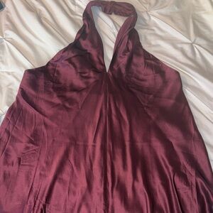 Banana Republic Deep Purple Silk Dress